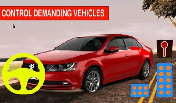 Driving Race Jetta Simulation City screenshot 2
