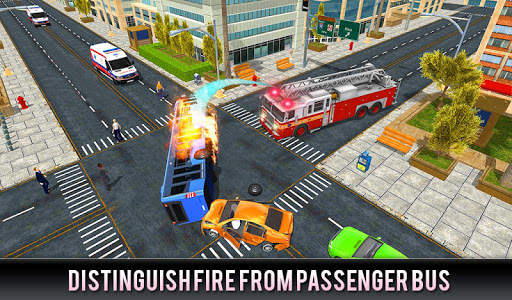 Firefighter Truck 911 Rescue: Emergency Driving screenshot 11