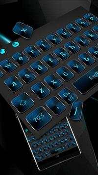 Blue Metal Keyboard स्क्रीनशॉट 1
