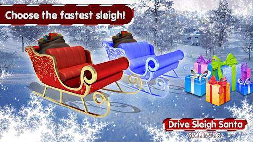 Drive Sleigh Santa Simulator screenshot 3