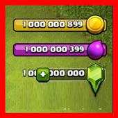 Hack Free Gems for coc App coins (Prank) 1.0