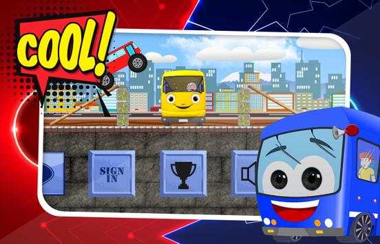Little Bus Driving Game For Kids screenshot 3
