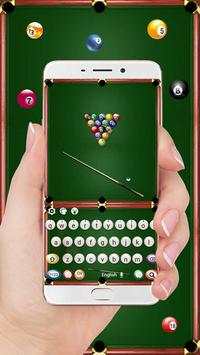 Snooker Keyboard Theme screenshot 1