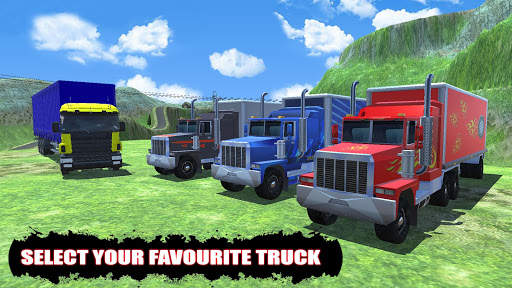 Offroad Truck driving 2019: Cargo Truck Driver Sim screenshot 5