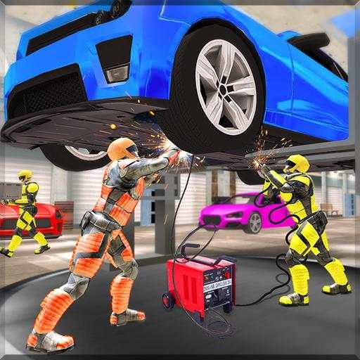 Robot Car Mechanic Workshop Ga 1.4