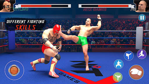 Wrestling 3d Ring fighting screenshot 3