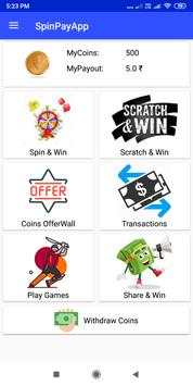 SpinPayApp screenshot 2