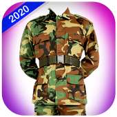 Man Army Suit Photo Editor