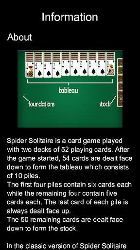 Spider Cards Game screenshot 5