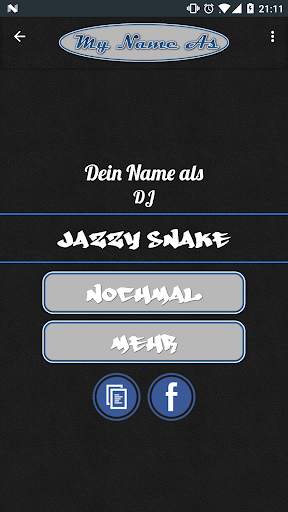 Mein Name als DJ // Namensgenerator screenshot 2