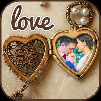 Locket Photo Frames - Love Locket Photo Editor HD screenshot 1