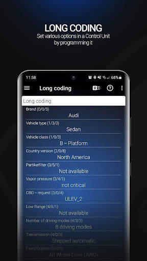 OBDeleven VAG car diagnostics screenshot 6