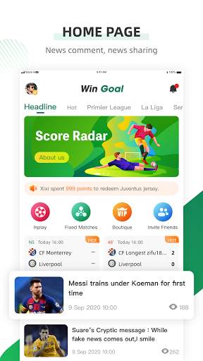Win Goal -Football Predictor, tips, scores screenshot 1