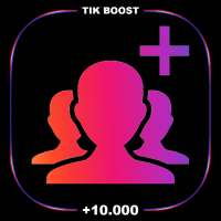 TikBooster for Tik-tok followers fans & like free logo
