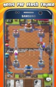 Gemas para Clash Royale Broma screenshot 3