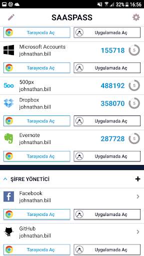 SAASPASS Şifre Yöneticisi & Au screenshot 5