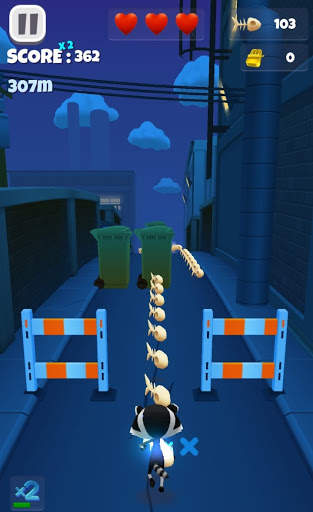 Subway cat - Tom cat running on the surfers street screenshot 12