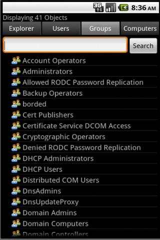 Free ActiveDir Manager screenshot 4