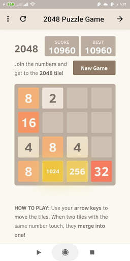 2048 Puzzle Game screenshot 6