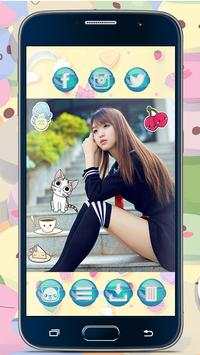 Kawaii Stickers Photo Editor screenshot 1