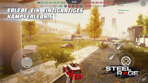 Steel Rage: Mech Cars PvP War screenshot 5