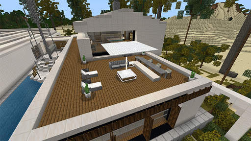 Millionaire Beach Mansion Mod For Minecraft screenshot 1
