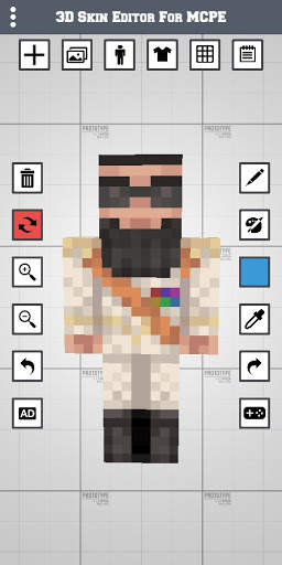 3D Skin Editor for Minecraft MCPE screenshot 4