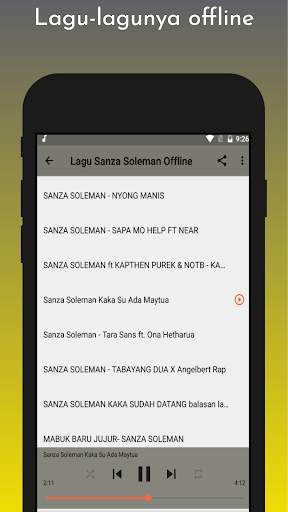 Lagu Sanza Soleman Offline screenshot 4