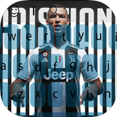 Ronaldo On Keyboard Theme icon