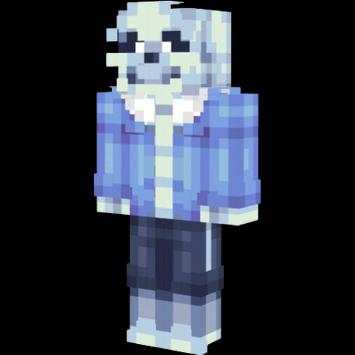 UNDERTAIL Skin For MINECRAFT screenshot 2