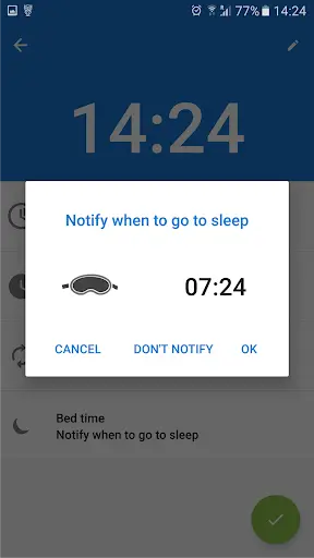 Poweramp Alarm Clock screenshot 5