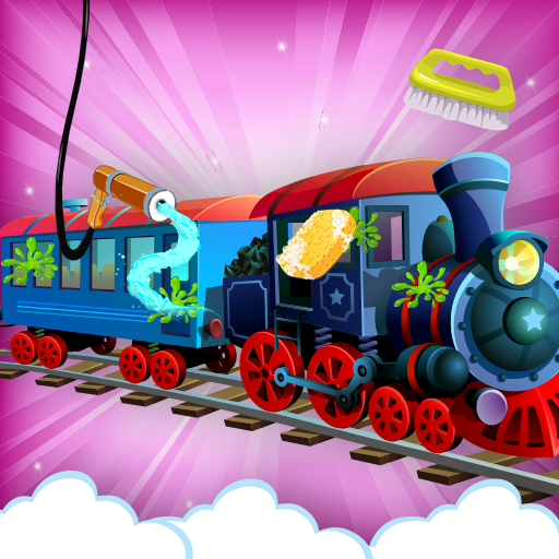 City Train Cleaning Game icon