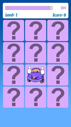 Memory Game Cars स्क्रीनशॉट 3