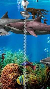 Sharks lock screen prank screenshot 4