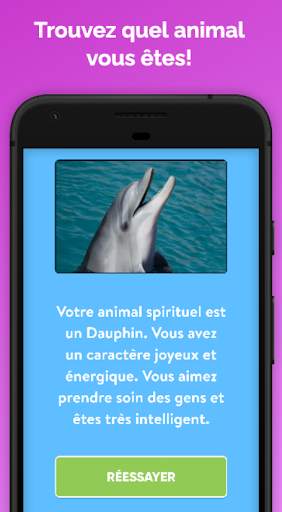 Quel animal êtes-vous? screenshot 2