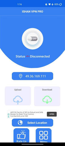 ISHAN VPN PRO - Free & Fast VPN screenshot 2