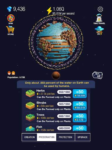 Idle World ! screenshot 10