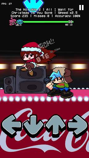 FNF Christmas Holiday mod screenshot 2