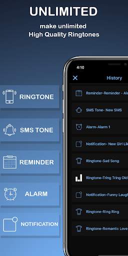Best Ringtones Maker - Mp3 Editor & Music Cutter screenshot 1
