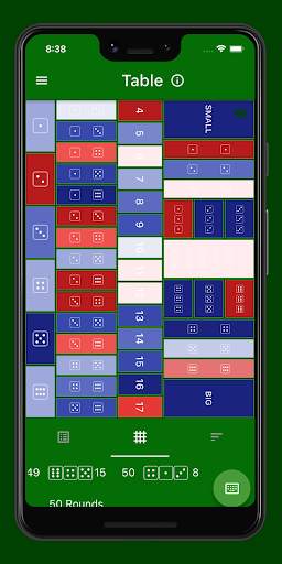 Sic Bo Dashboard screenshot 4