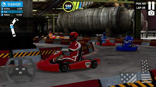 Real Go Kart Karting - Racing screenshot 2