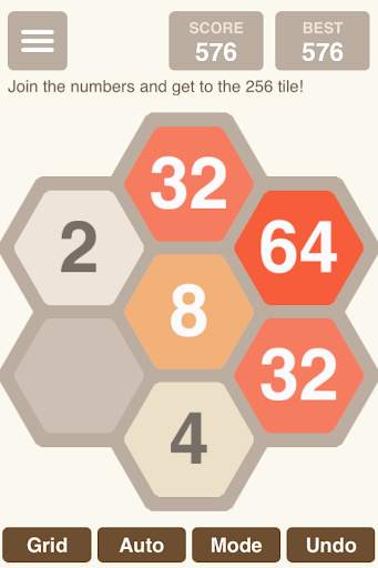 Hexic 2048 screenshot 1