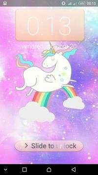 Unicorn password Lock Screen screenshot 8