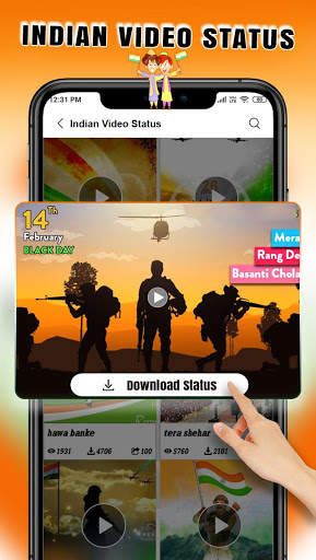 indian video status & status saver 2020 screenshot 2