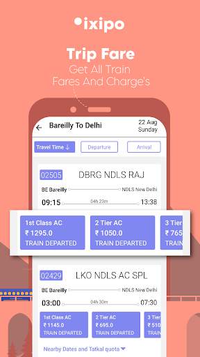 Ixipo Train Booking, PNR Status, Running Status screenshot 4