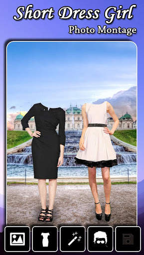 Short Dress Photo Suit Editor 7 تصوير الشاشة