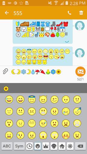 Emoji Font for Android screenshot 1