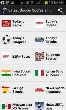 Latest Soccer Scores And News screenshot 3