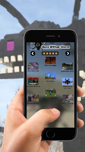 Boss Wither Storm Mod for MCPE screenshot 3