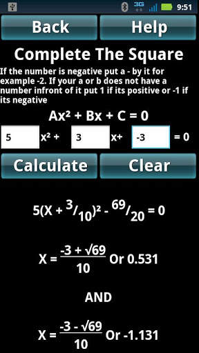 Math Algebra Solver Calculator screenshot 3